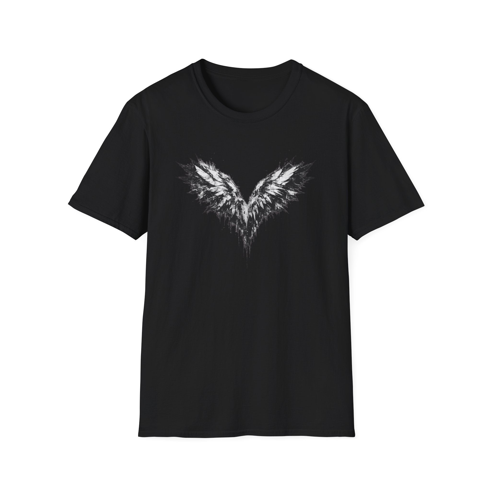 Distressed Angel Wings T-Shirt